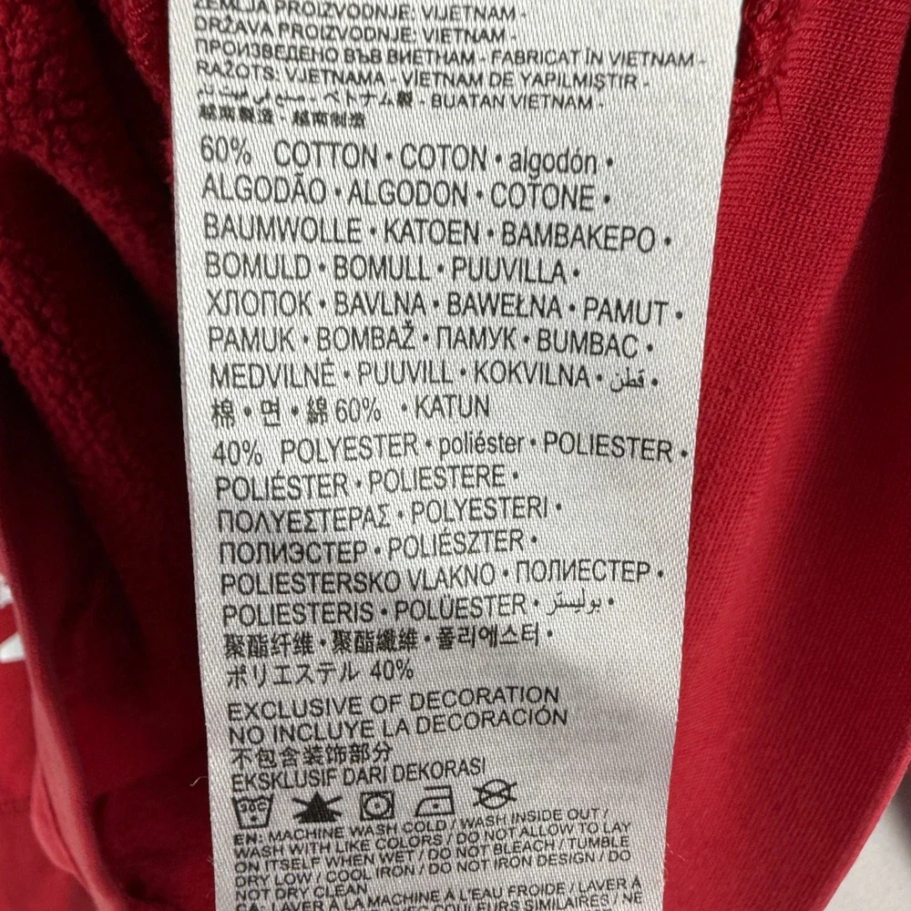 Jordan Hoodie Kids XL Red Nike Air Jumpman Logo Basketball Pullover Sweatshirt
